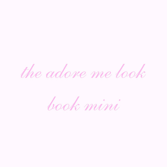 the adore me look book mini ♡︎